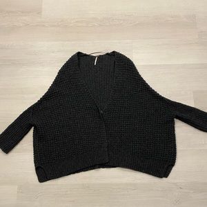 Free People Knit Boho Cardigan